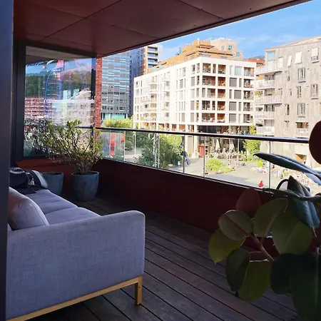Wow! Fjord View - Designer Apartment, 2 Bedrooms, Sleeps 6 People Oslo