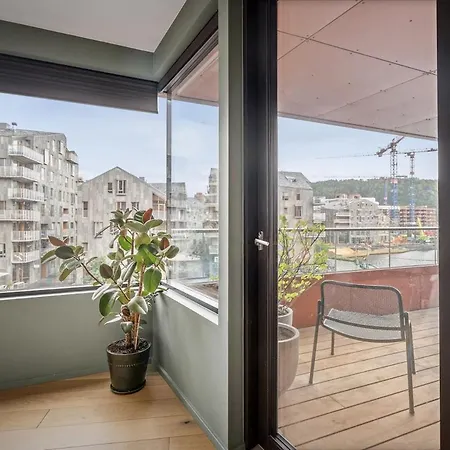 Apartamento Wow! Fjord View - Designer Apartment, 2 Bedrooms, Sleeps 6 People Oslo