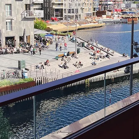 Wow! Fjord View - Designer Apartment, 2 Bedrooms, Sleeps 6 People דירה