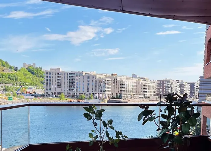 דירה Wow! Fjord View - Designer Apartment, 2 Bedrooms, Sleeps 6 People *